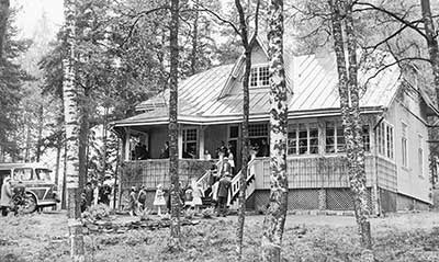 Ensimmäinen Diabetesliiton kesäleiri pidettiin Virkkulassa 1964.